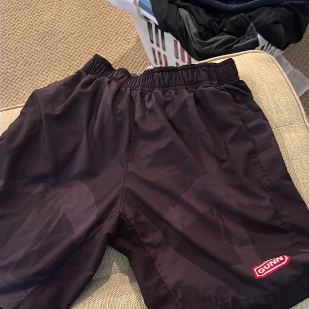 Gunn Black Athletic Shorts